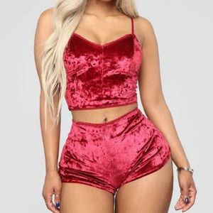 Plus size Velvet Ambition Set: 2x-3x